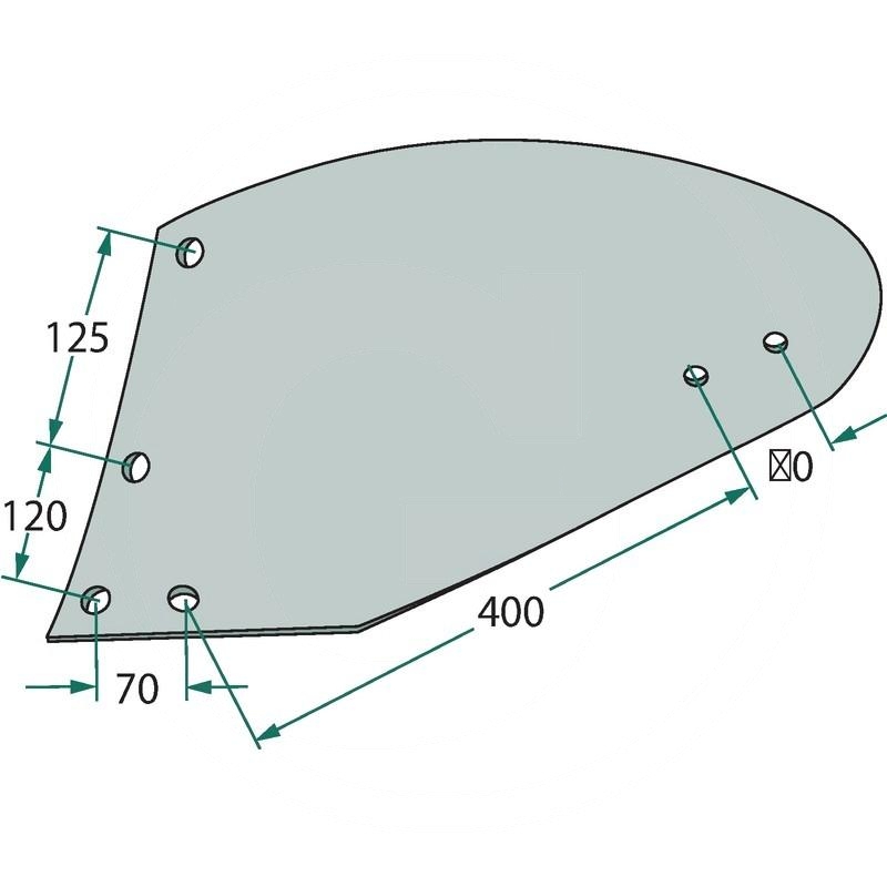 Mouldboard rear part | zdjęcie nr 2